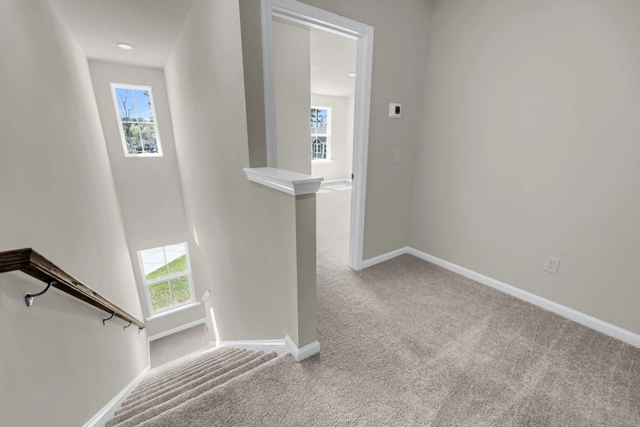 Spacious, unfurnished interior of a new home in Windward Village, Summerville (Image 8).
