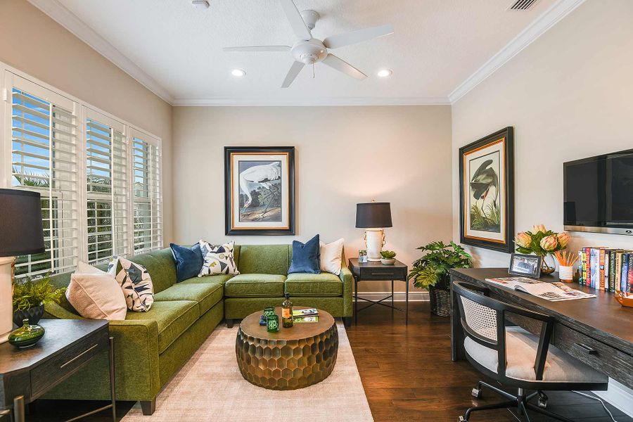 Furnished interior view inside a new home in Windward, Lakewood Ranch (Image 27).