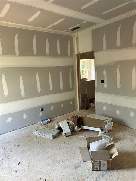 In-progress construction of a new home in , Atlanta, GA (Image 8).