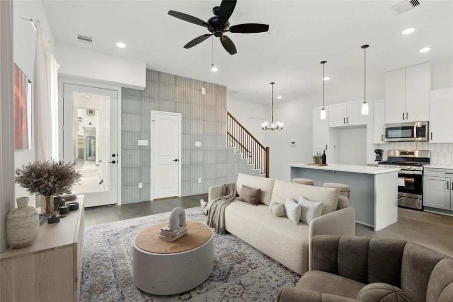 Virtually Rendered Image. Representative Image. This image is of a different unit in the community with the same plan. Virtually Rendered Image. Representative Image. This image is of a different unit in the community with the same plan.