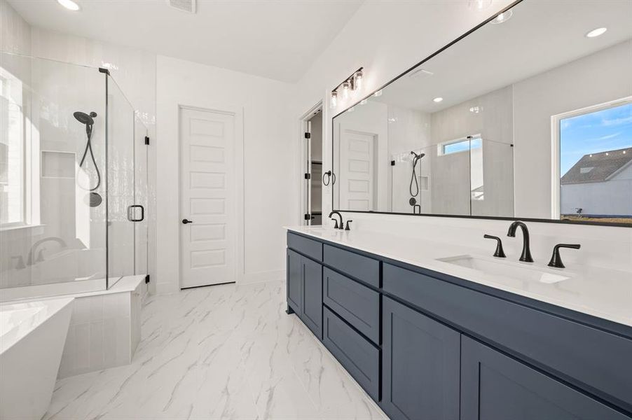 Furnished interior view inside a new home in Parks of Aledo, Aledo (Image 11).