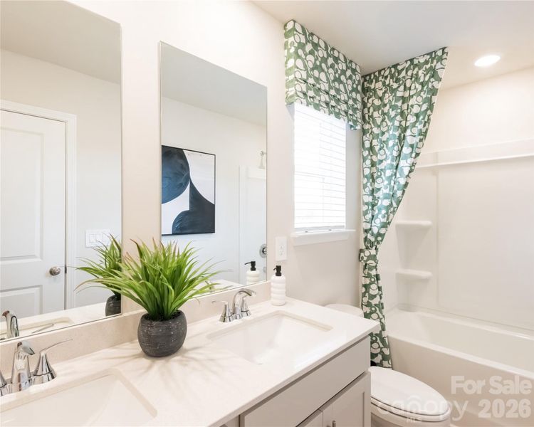 Photo is not of the actual home, but is an inspirational photo of builder’s model home and may depict options, furnishings, and/or decorator features that are not included