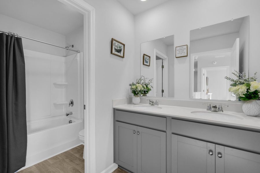 Furnished interior view inside a new home in , Summerville (Image 32).