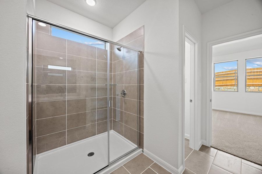 Furnished interior view inside a new home in Trinity Ranch, Elgin (Image 39).