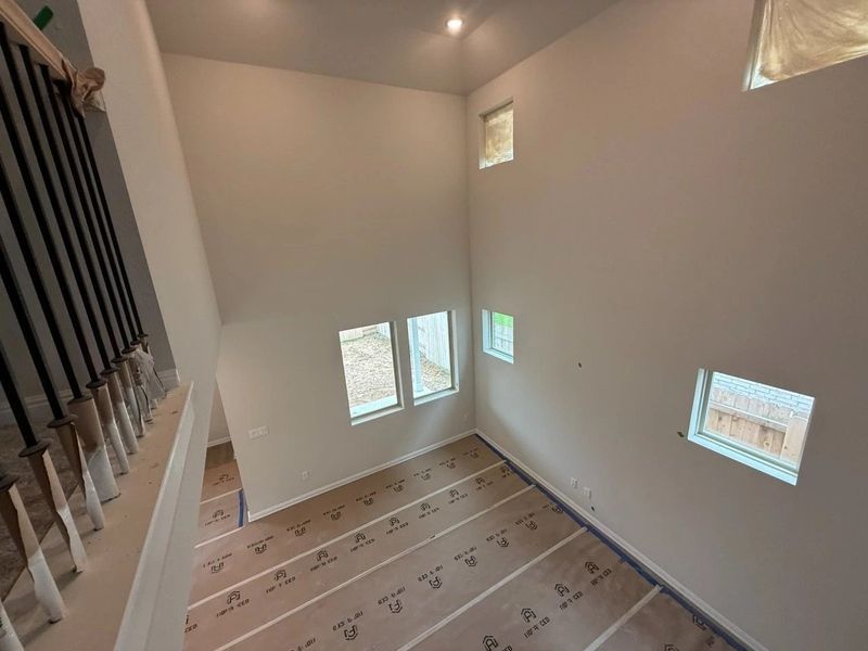 From Loft - Open to Below