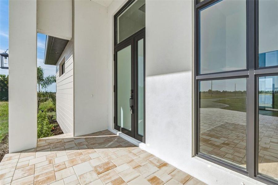 Exterior details and patio area of a home in , Placida (Image 38).