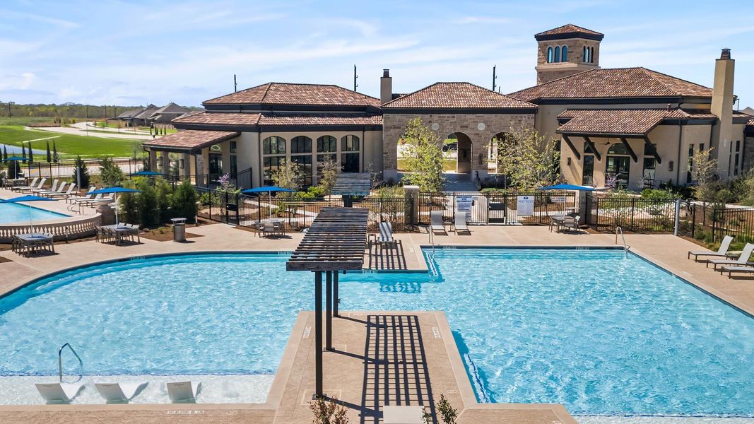 Pool walking distance to