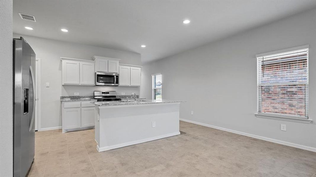 Furnished interior view inside a new home in Springhill South, Boyd (Image 6). Furnished interior view inside a new home in Springhill South, Boyd (Image 6).