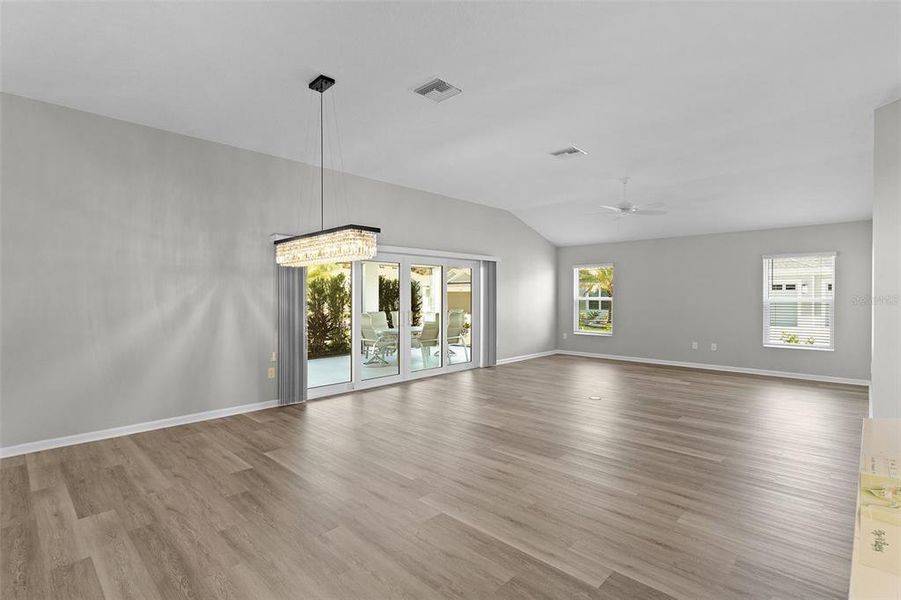 Spacious, unfurnished interior of a new home in , The Villages (Image 23). Spacious, unfurnished interior of a new home in , The Villages (Image 23).