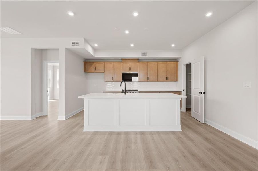 Furnished interior view inside a new home in Gatherings® at GreenHouse, Marietta (Image 9).