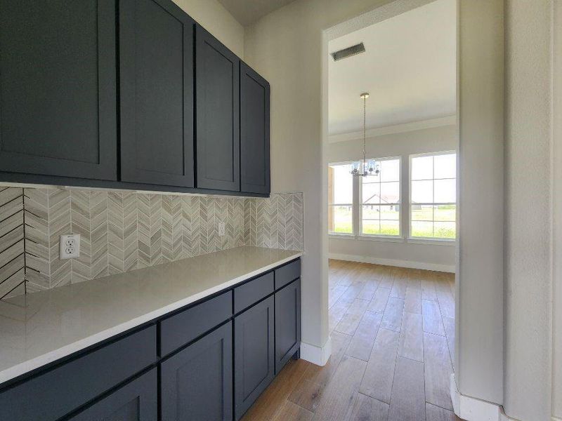 Furnished interior view inside a new home in Rocky Top, Krum (Image 6).