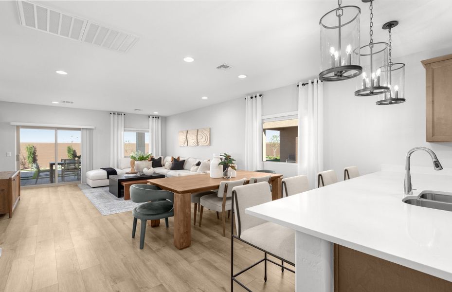 Representative furnished interior of a home built from the Vervain by Pulte Homes in Hayden Estates, Buckeye (Image 5).