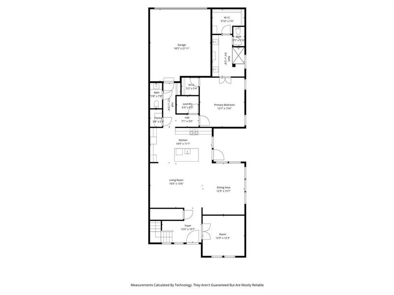 2D floor plan layout of this home in , Frisco, TX (Image 4).