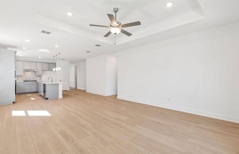 Spacious, unfurnished interior of a new home in Treeline, Justin (Image 16). Spacious, unfurnished interior of a new home in Treeline, Justin (Image 16).