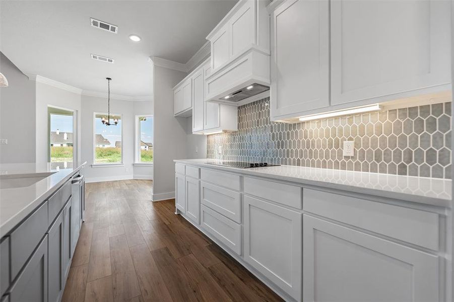 Furnished interior view inside a new home in Rocky Top, Krum (Image 6). Furnished interior view inside a new home in Rocky Top, Krum (Image 6).