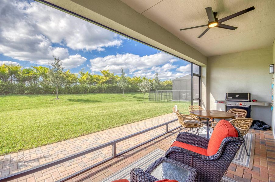 Exterior details and patio area of a home in , Port St. Lucie (Image 24).