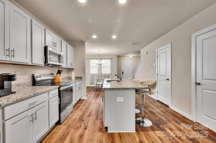 Furnished interior view inside a new home in , Charlotte (Image 12).