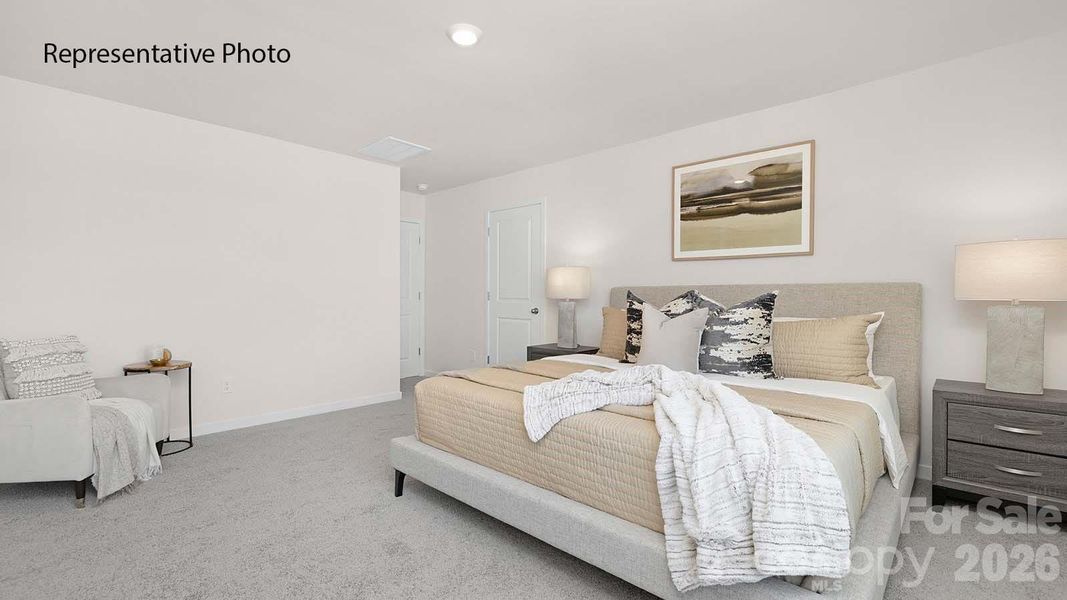 Furnished interior view inside a new home in Woodhaven at Chester, Chester (Image 13).
