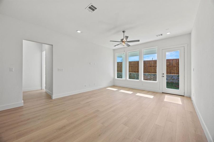 Spacious, unfurnished interior of a new home in North Square at Uptown, Celina (Image 20). Spacious, unfurnished interior of a new home in North Square at Uptown, Celina (Image 20).