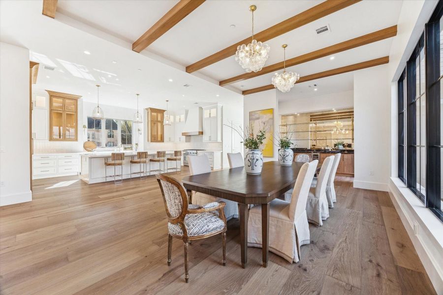 Furnished interior view inside a new home in , Spring Valley Village (Image 31).