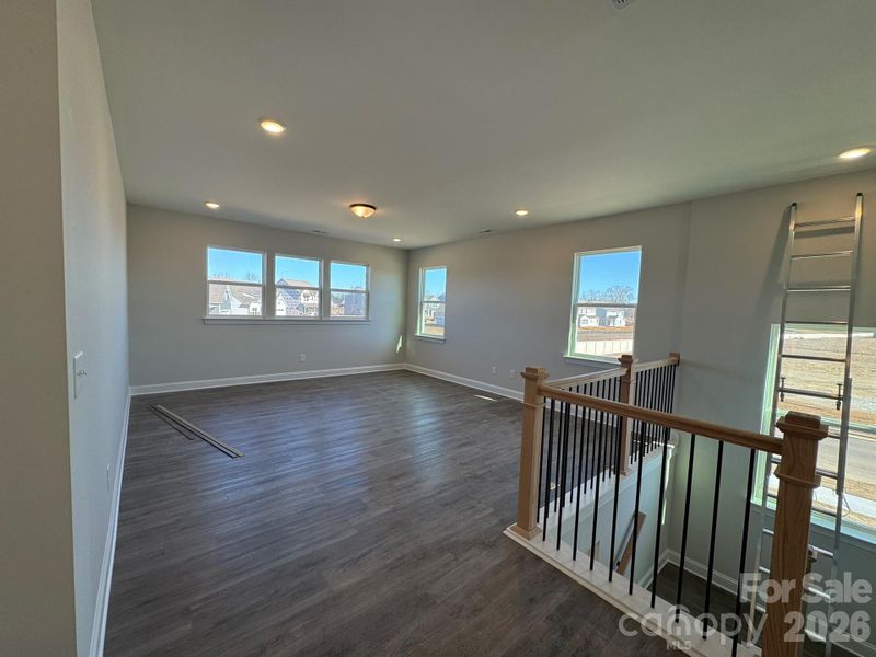 EVP flooring in the loft
