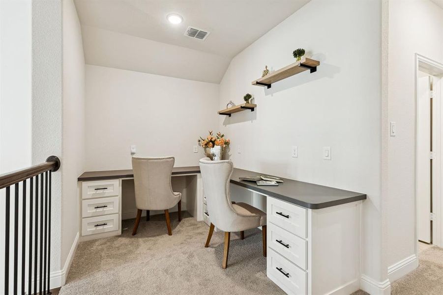 Secondary office upstairs Secondary office upstairs