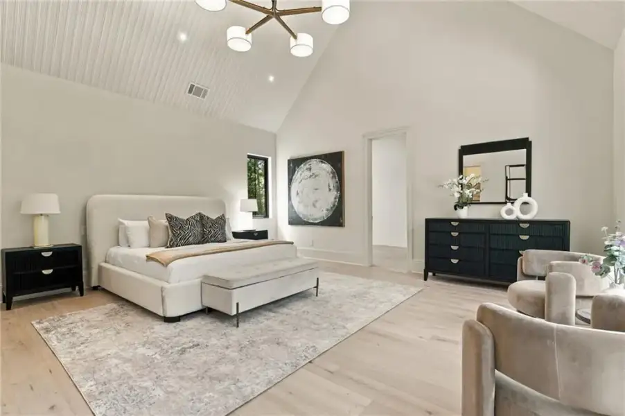 Furnished interior view inside a new home in , Sandy Springs (Image 9).