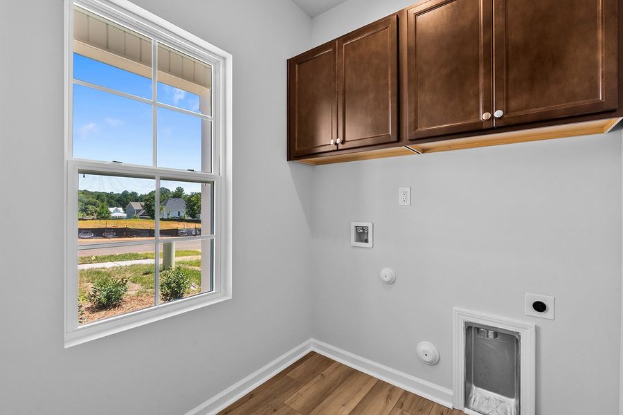 Furnished interior view inside a new home in Hanes Lake, Winston-Salem (Image 16). Furnished interior view inside a new home in Hanes Lake, Winston-Salem (Image 16).