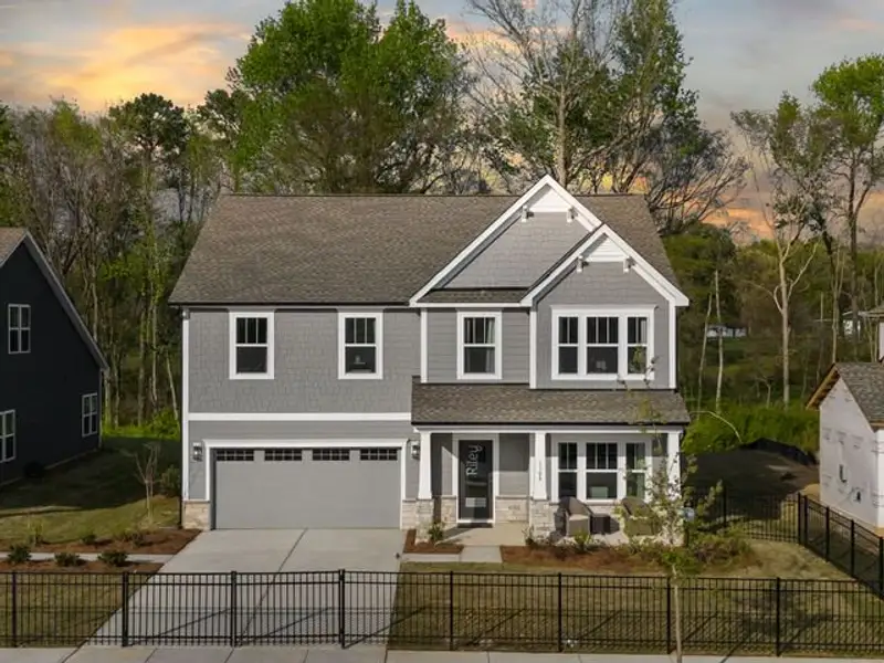 Representative exterior photo of a completed home built from the Riley by True Homes in Wendell Springs, Wendell, NC (Image 2).