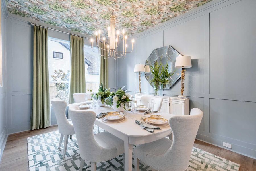 Representative Formal Dining Room - some options shown