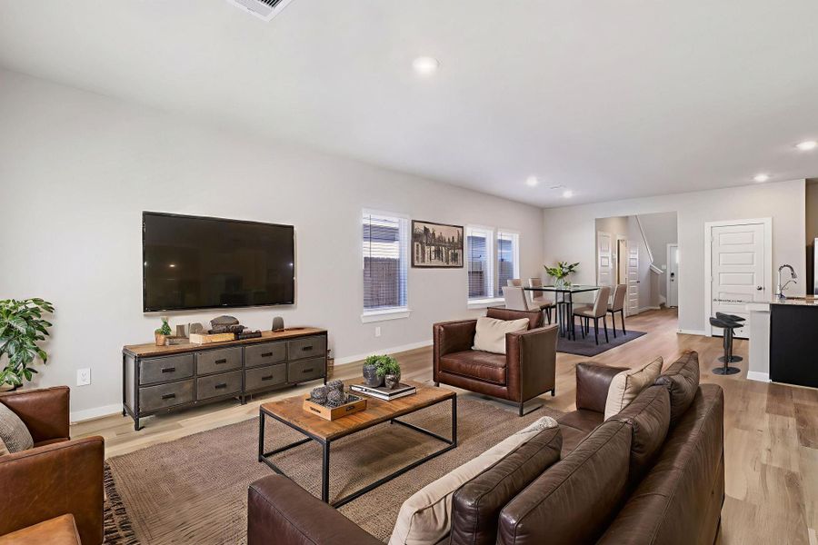 Photo is not of the actual home, but is an inspirational photo of builder’s model home and may depict options, furnishings, and/or decorator features that are not included