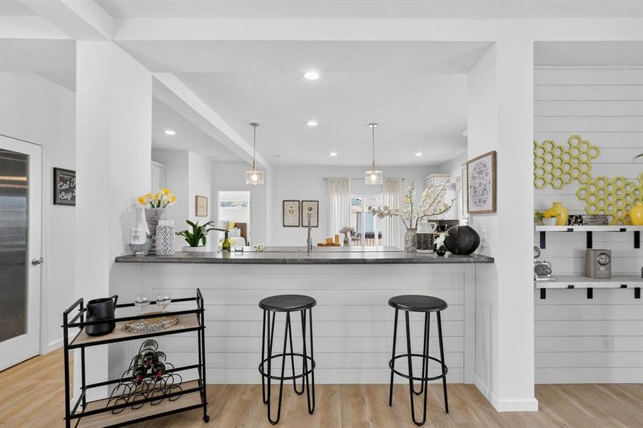 Furnished interior view inside a new home in , Moody (Image 5).