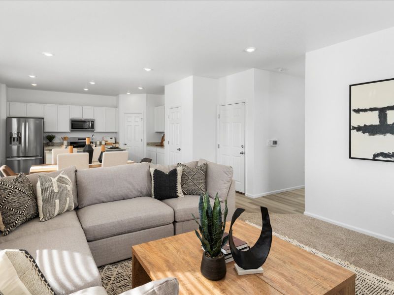Furnished interior view inside a new home in Westgate, Greeley (Image 7).