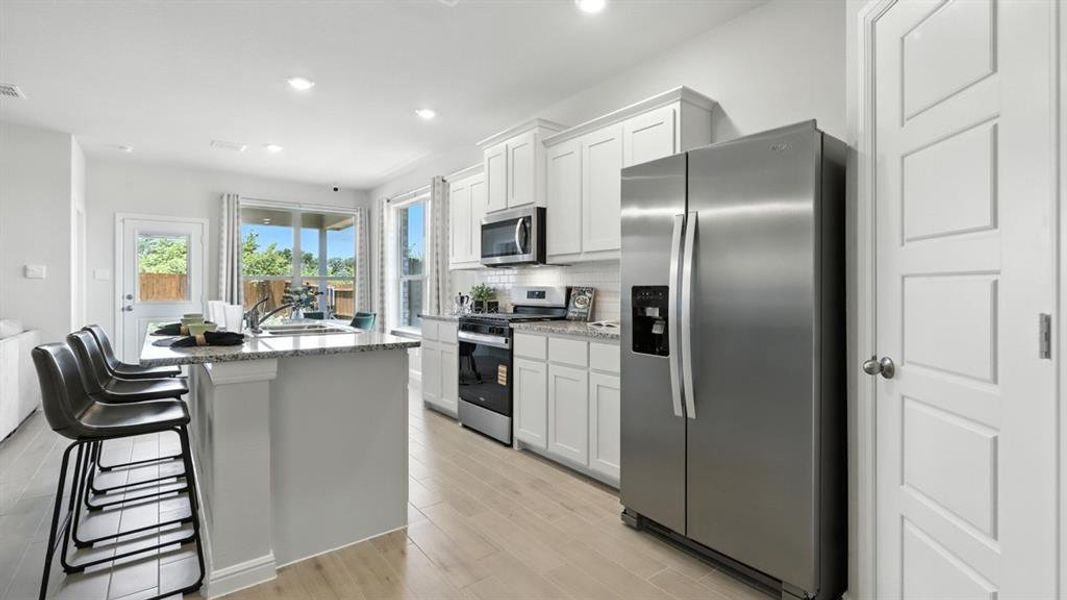 Furnished interior view inside a new home in The Canyons, Keene (Image 23).