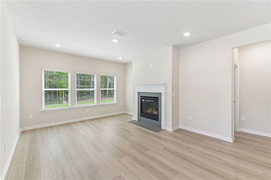 Spacious, unfurnished interior of a new home in Parkside at Grayson, Grayson (Image 49).