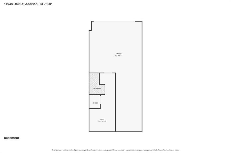 2D floor plan layout of this home in , Addison, TX (Image 26). 2D floor plan layout of this home in , Addison, TX (Image 26).