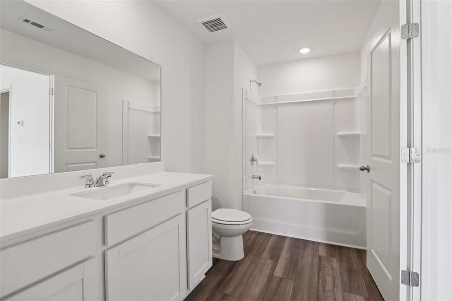 Furnished interior view inside a new home in Temples Crossing, Davenport (Image 17).