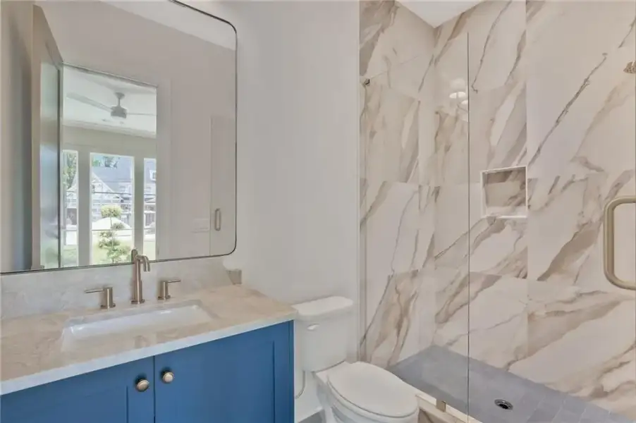 Furnished interior view inside a new home in , Atlanta (Image 16).