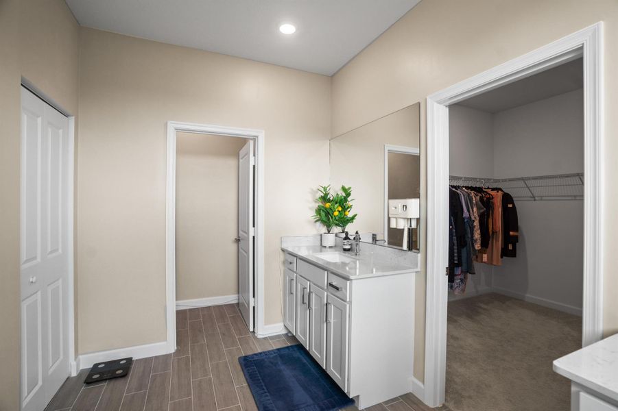 Furnished interior view inside a new home in , Loxahatchee (Image 26).