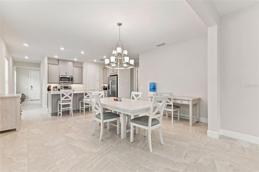 Furnished interior view inside a new home in , Poinciana (Image 13).