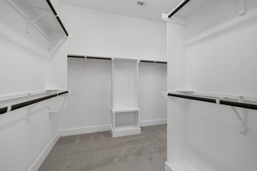 Walk-in closet in Primary Bedroom