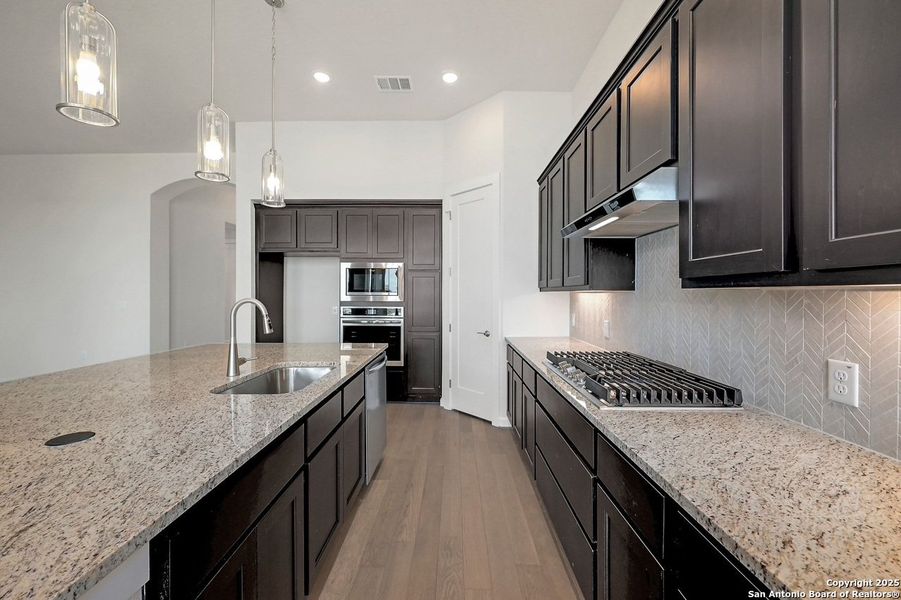 Furnished interior view inside a new home in VIDA, San Antonio (Image 9).