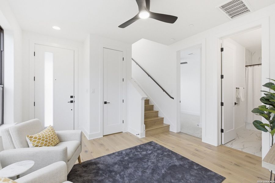 Furnished interior view inside a new home in , Austin (Image 17).