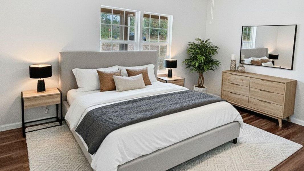 Furnished interior view inside a new home in , Jasper (Image 8). Furnished interior view inside a new home in , Jasper (Image 8).