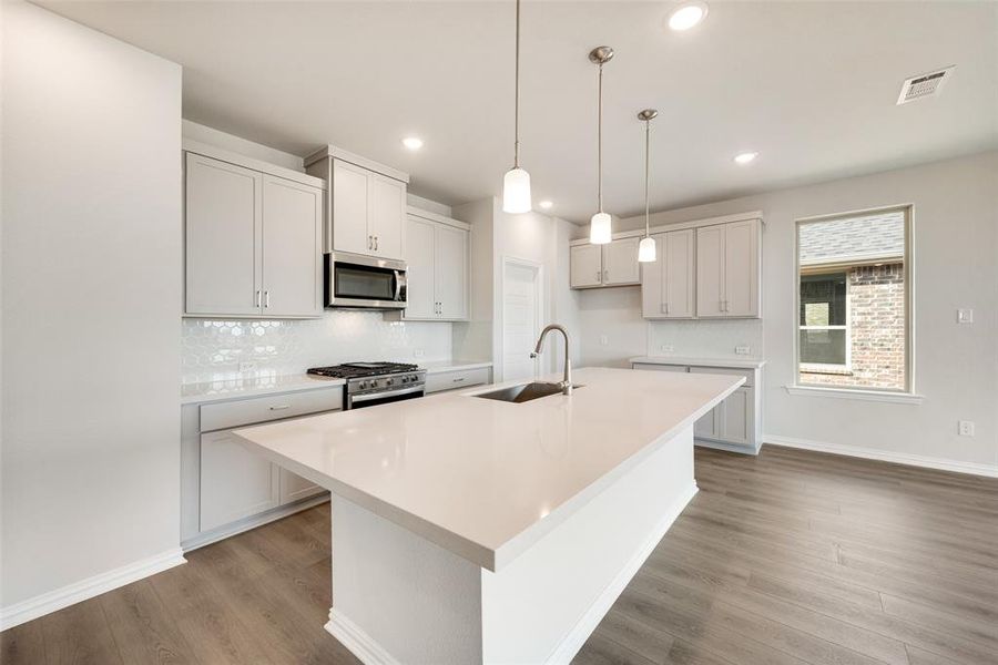 Furnished interior view inside a new home in Sutton Fields, Celina (Image 11).