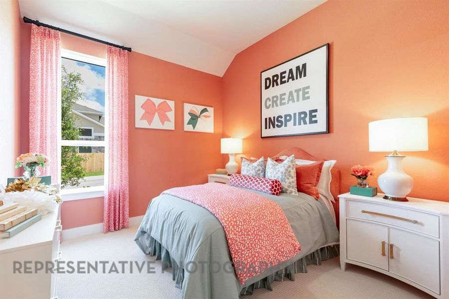 Furnished interior view inside a new home in Sonoma Verde: 60ft. lots, McLendon-Chisholm (Image 27).