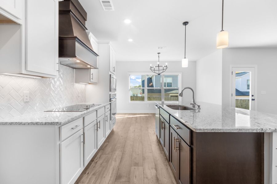 Furnished interior view inside a new home in Ridge Pointe, Athens (Image 7).