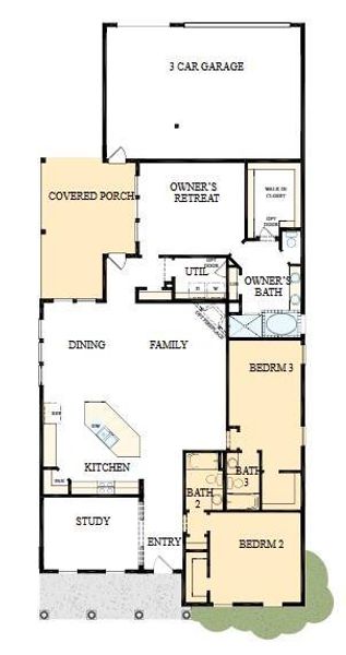 The success of a floor plan is the way you can move through it…You’ll be amazed at how well this home lives…We call it traffic patterns.