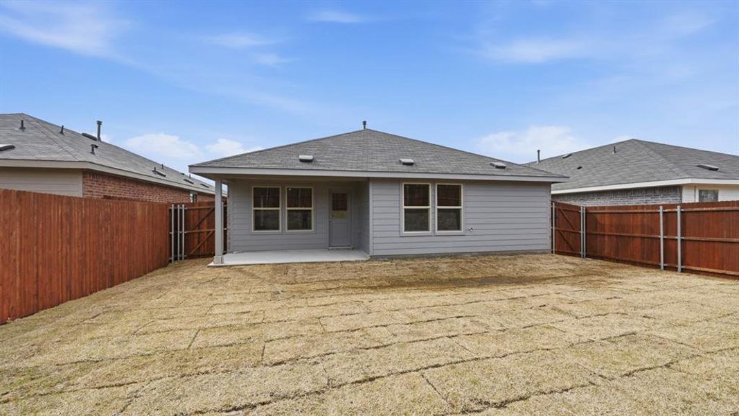 Rear Elevation