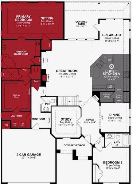 Beazer Homes Kerrville Floorplan